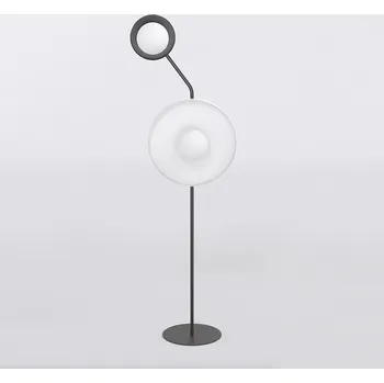 Stojací lampa Stojací lampa Emibig KISS G9 8 W bílá, černá