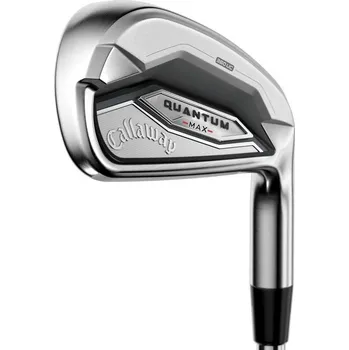 Golf Callaway Quantum Max pánská železa, grafit pánské, grafit, levé, PW (Pitching wedge), Regular, True Temper Denali Frost Silver