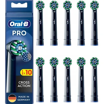 Náhradní hlavice k elektrickému kartáčku Oral-B hlavice hlavice Cross Action, 10 ks