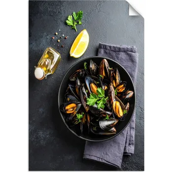 Fototapeta Samolepicí samolepicí do kuchyně, Mořské plody, mušle 90x130