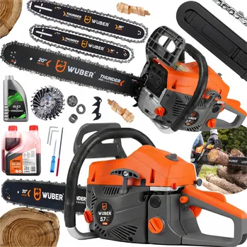 Motorová pila Řetězová pila Wuber 4250 W / 5,7 HP