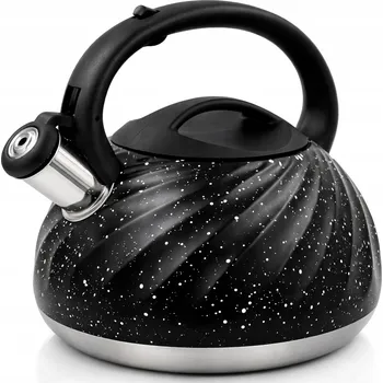 Rychlovarná konvice Konvice tradiční ocelová Brunbeste 3 l černá