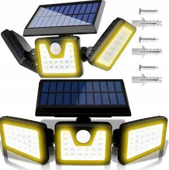 Venkovní osvětlení Pouliční lampa RETOO 150 W 550 lm solární napájení