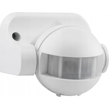 Pohybové čidlo POHYBOVÝ SENZOR PRO LED OSVĚTLENÍ, NÁSTĚNNÝ OVLADAČ, BÍLÝ VENKOVNÍ SENZOR