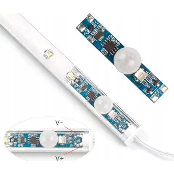 LED páska LED senzor pohybu AKB-Poland 12V/24V bezdotykový spínač 96W