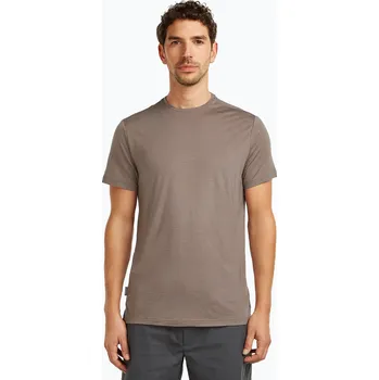 Pánské tričko Pánské trekingové tričko icebreaker Merino 125 Cool-Lite Sphere III Tee porcini