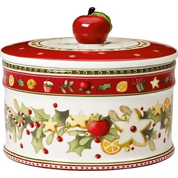 Dóza na potraviny Villeroy & Boch Winter Bakery Delight dóza na cukroví, 11 x 13 cm 14-8612-4524