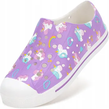 Boty do vody Dětské boty do vody sandály na plavání k bazénu na pláž růžové 34