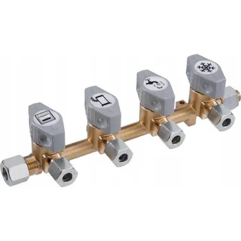 Ventil GOK VK4 ČTYŘCESTNÝ PLYNOVÝ VENTIL 8MM