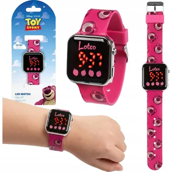 Hodinky DISNEY Toy Story Lotso digitální LED hodinky pro dívky