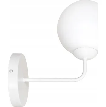 Nástěnné svítidlo Nástěnné svítidlo PREGOS bílé 1xE14 10W moderní Emibig