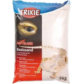 Podestýlka pro terarijní zvíře Substrát Trixie Základní písek pro terária bílý 5 kg