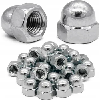 Matice Klobouková matice M3 nerezová INOX ocel A2 DIN 1587 20 ks