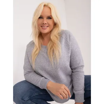 Dámská mikina Mikina RV BL 6326.02X šedá 2XL