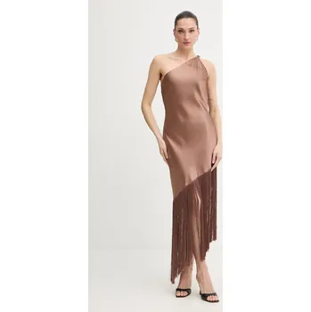 Dámské šaty Šaty Pinko 106352.A33D hnědá 98X, vel. 36