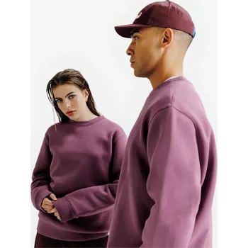 Dámská mikina DECATHLON Unisex mikina s kulatým výstřihem Elementals XL FIALOVÁ