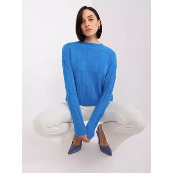 Dámský svetr Přepínač AT SW 2340.10 modrých jedna velikost