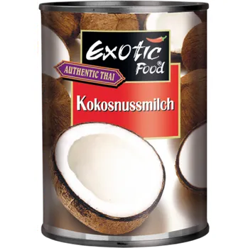 Mléko Exotic Food Kokosové mléko 15 % tuku 160 ml