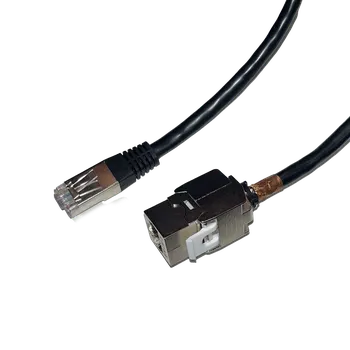 ASA 06016Y00012 Propojovací kabel RJ45 CAT 6A STP pro Versapro, délka 2 m, černá