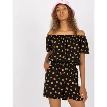 Dámský overall Kombinéza D73781M62266KA černá a žlutá XS