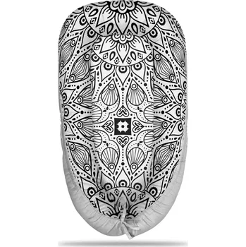 Hnízdečko pro miminko Sablio Hnízdečko pro miminko Bílé mehendi