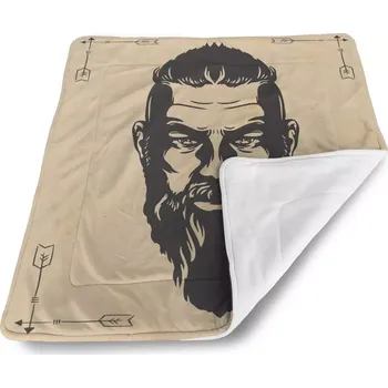 Dětská deka Sablio Dětská deka pro miminko Vikingové Pergamen - 80x100 cm