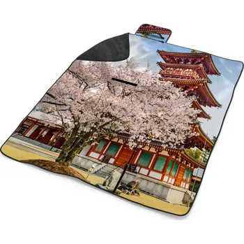 deka Sablio Plážová deka Čínská věžička: 200x140 cm