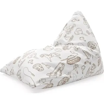 Sedací pytel Sablio Sedací vak Triangl Dětská doprava: 120 x 100 x 100 cm - Sablio