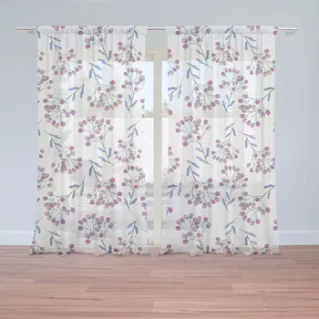 Záclona Sablio Záclony Jeřabiny: 2 ks - 150x250 cm - Sablio