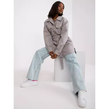 Dámská košile-LK-KS-508481.88-šedá L/XL