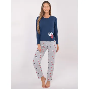 Pyžamo DU PI FP 009.84 tmavě modré L