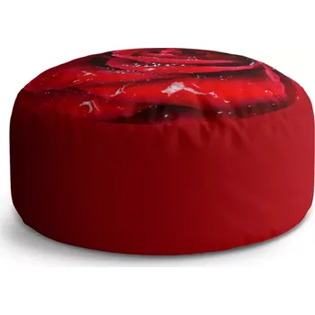 Taburet Sablio Kulatý taburet Circle Růže: 38x48 cm - Sablio