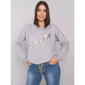 Dámská noční košile Halenka RV BZ 7276.77 šedá jedna velikost