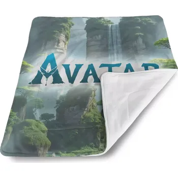 Dětská deka Sablio Dětská deka pro miminko Avatar The Way of Water Vodopád - 80x100 cm