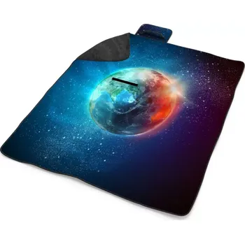 deka Sablio Plážová deka Země ve vesmíru: 200x140 cm