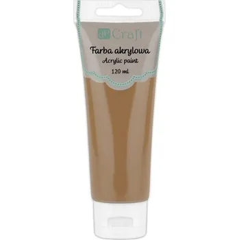 Výtvarná barva dp Craft Akrylová barva dpCraft 120ml Barva: sv. hnědá