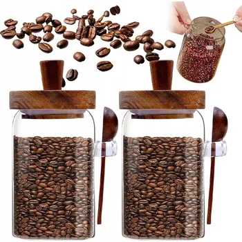 Sklenice Sklenice s těsněním 2x Sklo Borosilikátové HERMETICKÉ Skladování