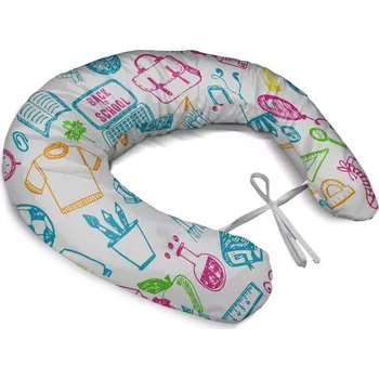 Kojící polštář Sablio Těhotenský polštář Barevná škola