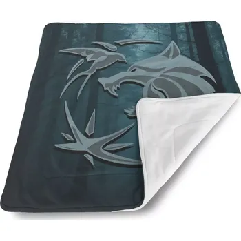 Dětská deka Sablio Dětská deka pro miminko Zaklínač V lese - 80x100 cm