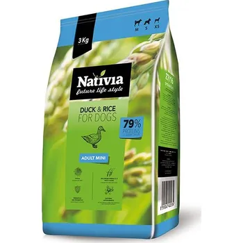 Krmivo pro psa Nativia Adult Mini Duck & Rice 6 kg