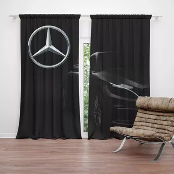 Závěs Sablio Závěsy Logo 6 Auto: 2 ks - 140x250 cm - Sablio