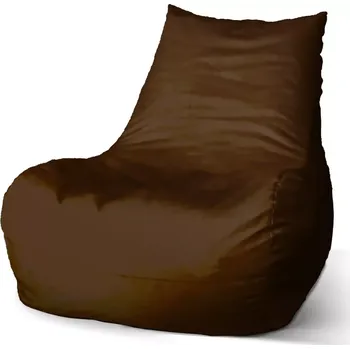 Sedací pytel Sedací vak Bean Čokoládově hnědá - Sablio - 60 x 70 x 70 cm