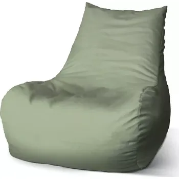 Sedací pytel Sedací vak Bean Zelená serene - Sablio - 60 x 70 x 70 cm