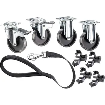 přepravka pro zvíře Ferplast Kit Ruote set koleček a ručky pro přepravky Clipper 4-7 + Doprava zdarma