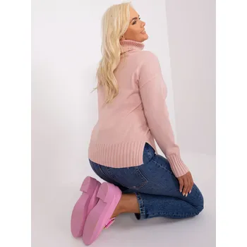 Dámský svetr PM SW PM 3681 jumper.05P světle růžová XL/XXL
