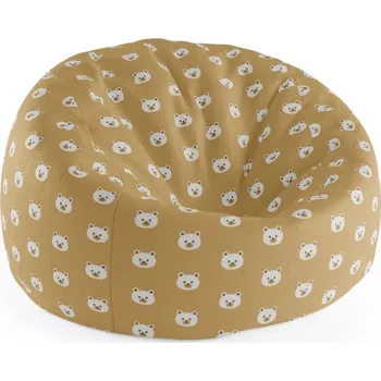 Sedací pytel Sablio Sedací vak Cocoon Roztomilí medvídci - 115 x 75 cm x 45 cm - Sablio