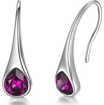 Náušnice Třpytivé visací křišťálové magnetické naušnice | náušnice šperk - WA4462-2