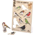 Lesní svět 50051-004 ptáčci na krmítku