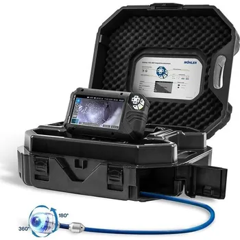 Boroskop Inspekční kamera Wöhler VIS 360 INT - hlavice Ø 40 mm | délka 30 m