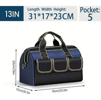 Praktická plátěná brašna na nářadí | pracovní taška - 13palcová propagace